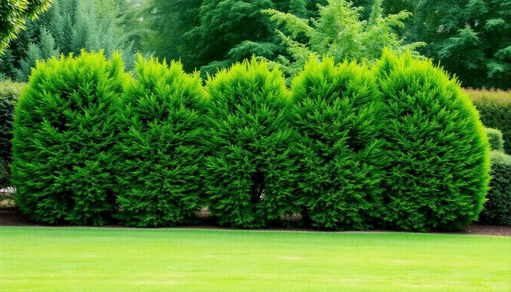 Top 5 des arbustes persistants pour une haie de 2m sans entretien