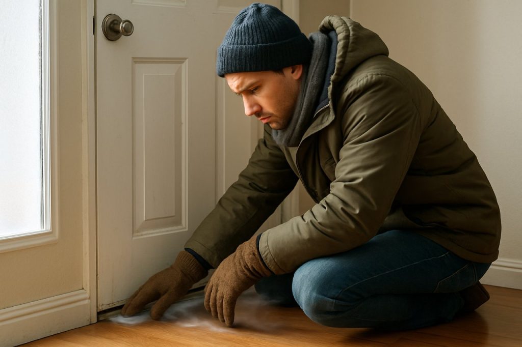 Votre entrée : une passoire à intrusions que vous ignorez (solution rapide en 10 minutes) entrée maison laisse passer le froid