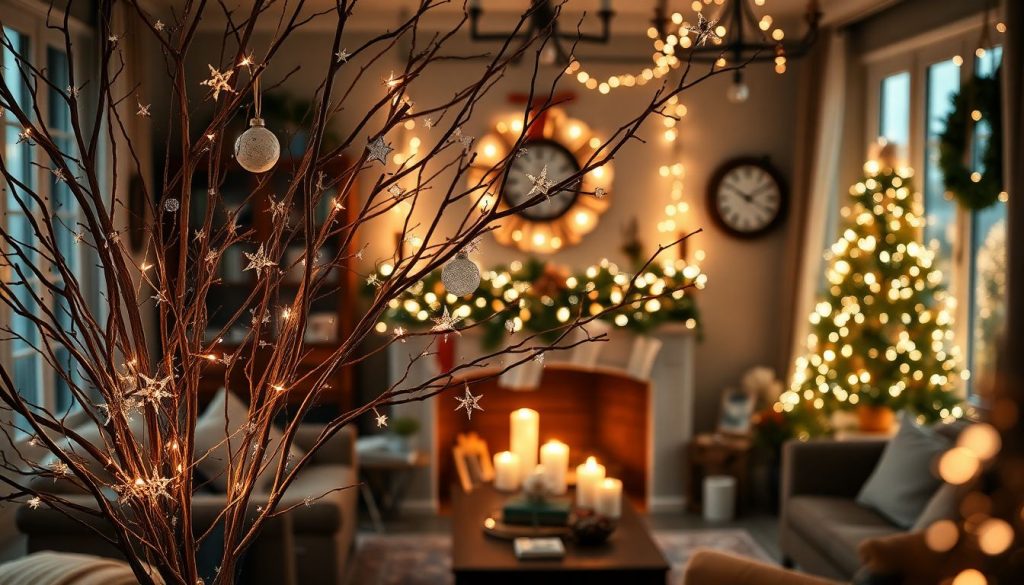 Transformez vos branches mortes en décorations féeriques pour décembre (guide gratuit)
